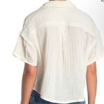 We The Free Cream Button Down Top Photo 3