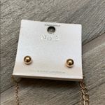 Letter B necklace and earring set Photo 2