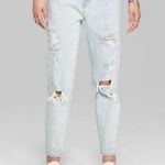 Wild Fable NWT! Distressed Super High Rise Mom Jeans C16 Photo 0
