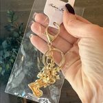 Christmas rhinestone, stocking key, ring bag, charm Red Photo 2