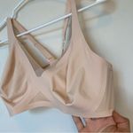 HONEYLOVE Crossover Wireless Mesh Bra Cream Sz Large Photo 4