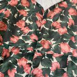 Lilyful Floral Ruffle Midi Dress Wedding Formal Cottagecore Green Red (Medium) Photo 5