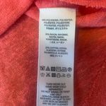 Free People  Top Medium Coral Crochet and Embroidered Accents Blouse Long Sleeve Photo 6