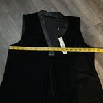 Tahari  Rosalyn Sleeveless Velvet V-Neck Blouse Photo 10