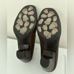 Born Shoes Born Crown Leather Slip On Mary Jane Heels Brown Size 10 Photo 3