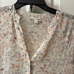 Blu Pepper Cream Floral Long Sleeve Dress Photo 2