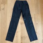 Mistress Rocks  Faux Leather Pants Lace Up Size XS Black Photo 5