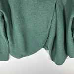 Sigrid Olsen  Womens XL Cardigan Sweater Green Button NWT‎ Wool Blend Boho Photo 2