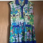 Nanette Lepore NWOT L’amour watercolors sleeveless shirt dress, size medium Photo 0