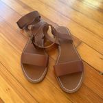 Madewell NWOB Boardwalk Ankle Strap Sandal in English Saddle Size 7 Photo 1