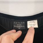 Vintage Tailor B. Moss Witchy Goth Velvet Silk Blend Midi Skirt Black Size 8 90s Photo 6