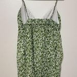 Abercrombie & Fitch  Floral Babydoll Plisse Ruched Mini Dress Size Large Petite Photo 8