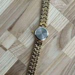 Galaxie by Elgin Diamond Ladies Watch Vintage Gold Tone Bracelet and Dial Photo 6