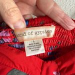 Band of Gypsies Floral Maxi Dress Red Blue Sleeveless Summer Sundress Sz S Photo 8