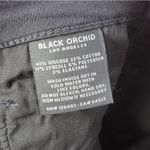 Black Orchid  Black Noah Ankle Fray Skinny Jeans w/ Gold Racer Stripes Photo 9