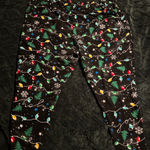 Terra & Sky Christmas Leggings  Light 5X Photo 2