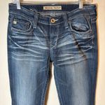 Big star  Kayla Straight Mid Rise Blue Wash Denim Size‎ 28R Photo 1