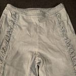 Flying Tomato Flat panel front ruffle edge jeans Photo 1