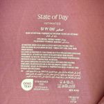 State of Day Women's Sleepshirt S Mauve Orchid Pink Soft Notch Collar Nightgown Photo 2