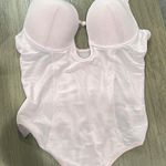 NWT mauve Sheer Bodysuit sheet with built in bra Photo 0
