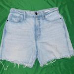frame denim Le Tour Light Blue Denim Women's Shorts size 27 Photo 1