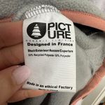 Picture Organic Arcca 1/4 Snap Fleece Sweatshirt Gray Lavender Womens Size Large Photo 7