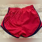Nike Dri Fit Tempo Women’s Sz‎ XS Red/Navy Star Print Running Shorts Red Photo 1