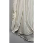 Everly  white crisscross roll up sleeve blouse, size medium ￼ Photo 2