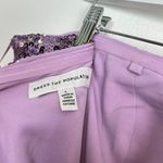 Dress the Population Andy Sequin Strapless Jumpsuit in Lavender Multi Size Large Photo 6