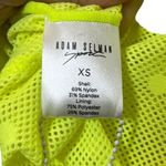 Adam Selman  Sport Perforated Polka Dot Neon Yellow Mesh Crop Top Size XS NEW NWT Photo 7