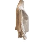ZARA  Basic Women's White Ruffle Sleeve Cropped Blouse Size S Photo 1