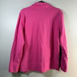 Ralph Lauren Lauren Jean Co.  Pink Quarter-Zip Pullover Sz:L Photo 1