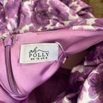 Oh Polly NWT:  Purple Floral Off-Shoulder Dress Photo 12