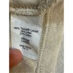 Madewell  Soundcheck Side-Tie Tee in Natural (oatmeal shade) in size L Linen blen Photo 8