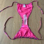 Wild Fable 🆕 Women's Side-Tie Cheeky Bikini Bottom only-Pink Floral Print XS🆕 Photo 5