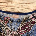 Chico's Chico’s Light-Weight Paisley Sweater Chico’s 2X Pullover Blue & Purple Shades Photo 6
