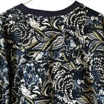 Joie  Caleigh‎ Blue Floral Pullover Sweatshirt #124891 Size Medium Photo 6