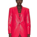 DIOTIMA Oversized Blazer in hibiscus size 1 / XS Pink Photo 4