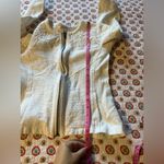 CAbi EUC  White Lace Blazer Jacket Lightweight Cotton size small Photo 5