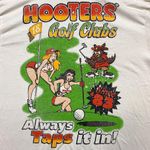 Hooters Golf Clubs Always Tap It in T-Shirt Size 2X Photo 1