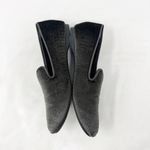 Birdies [] Starling Charcoal Gray Python Print Velour Slip On Loafer Flats Sz 6.5 Photo 6