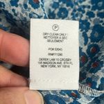 Derek Lam  10 Crosby “Ditsy” Silk Cold Shoulder Blouse Photo 11