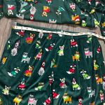 Festive Green Pajama Set for Women Size L Photo 2