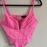 Pretty Little Thing Pink Corset Going Out Top Photo 2