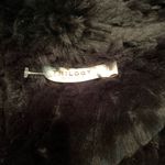 #700 TRILOGY Vegan Mink Fur Short Jacket Black Size L Photo 6