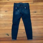 Ymi Distressed Denim Jogger Blue Jeans Womens Size Small Pull-On Photo 3