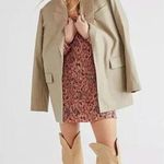 Free People ✨SALE Apricot Combo Floral Smock It To Me Mini Dress Size M NWOT Photo 3