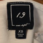 Anthropologie One September Ruffle Tank Top Coquette Soft Girl Feminine Size XS White Photo 5