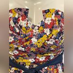 Anthropologie Porridge Top Strapless Women's Size 2
Floral Pattern Waist Bow Purple Photo 3