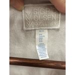 Sigrid Olsen  Linen Button Down Shirt Grey Size XL Photo 4